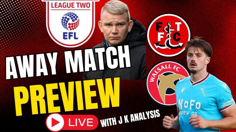 Are Walsall ready for Fleetwood?